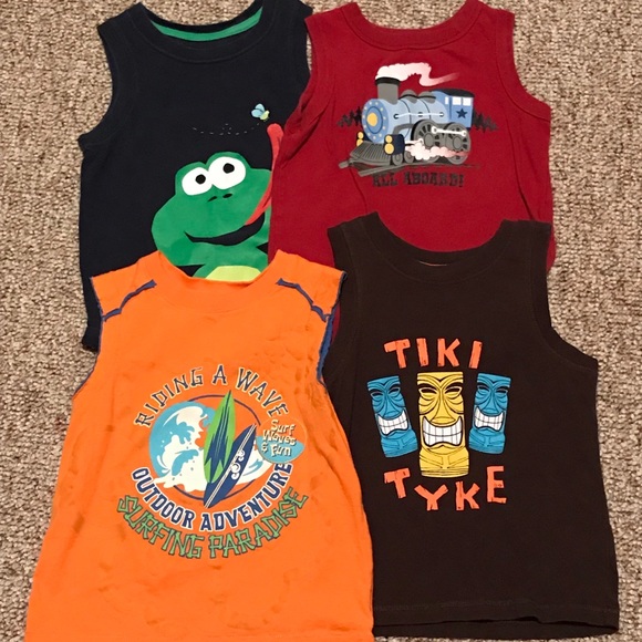Other - Lot of 4T sleeveless shirts